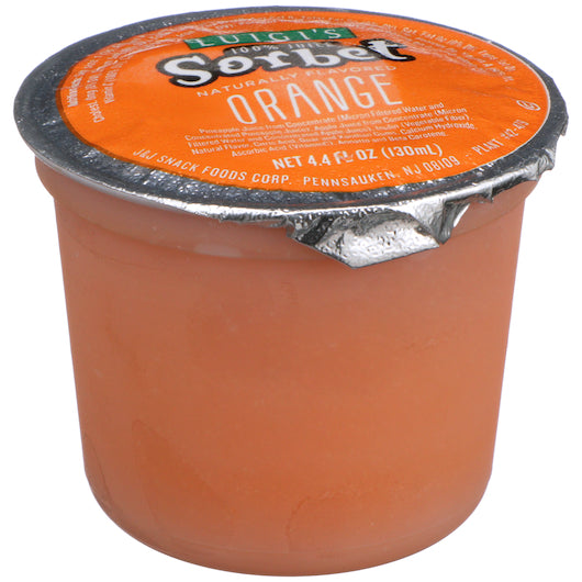 Luigi Orange Sorbet, 96 x 4.4 fl oz Case - DOT product image 5