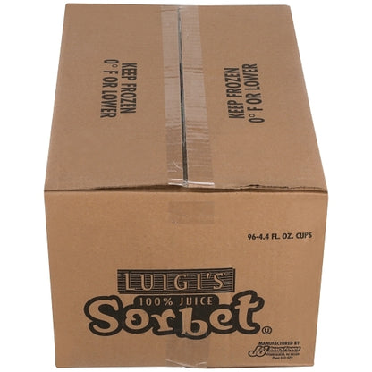 Luigi Strawberry Kiwi Sorbet, 96 x 4.4 fl oz Case - DOT product image 6