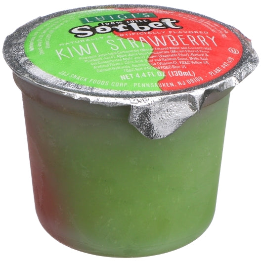 Luigi Strawberry Kiwi Sorbet, 96 x 4.4 fl oz Case - DOT product image 3