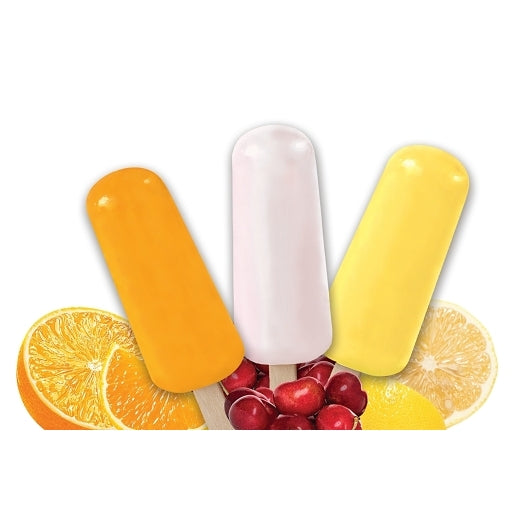 Luigi 4 Orange, 4 Cherry and 4 Lemon Frozen Pops, 9 x 19.8 oz Case - DOT product image 4