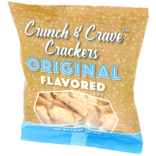 READI-BAKE CRUNCH & CRAVE ORIGINAL CRACKERS, 100 x 1.6 oz Case - DOT product image 3