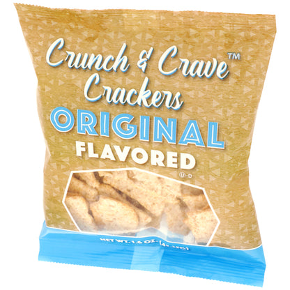READI-BAKE CRUNCH & CRAVE ORIGINAL CRACKERS, 100 x 1.6 oz Case - DOT product image 3