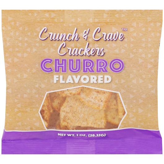 Readi-Bake CRUNCH & CRAVE CHURRO CRACKERS, 160 x 1 oz Case - DOT product image 2