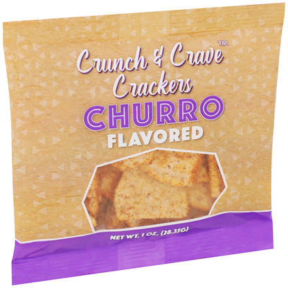 Readi-Bake CRUNCH & CRAVE CHURRO CRACKERS, 160 x 1 oz Case - DOT product image 3