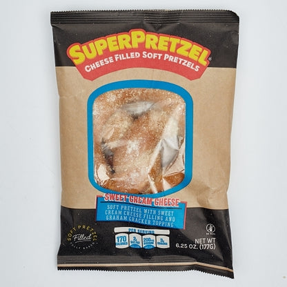 SUPERPRETZEL Sweet Cream Cheese Filled Bagel, 20 x 1 ct Case - DOT product image 3