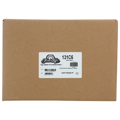 Food For Life ORGANIC EZEKIEL 4:9 SPROUTED WHOLE GRAIN CINNAMON RAISIN BREAD, 6 x 24 oz Case - DOT product image 5