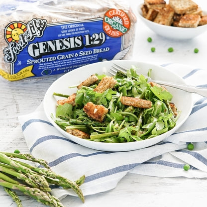 Food For Life ORGANIC GENESIS 1:29 SPROUTED GRAIN & SEED BREAD, 6 x 24 oz Case - DOT product image 5