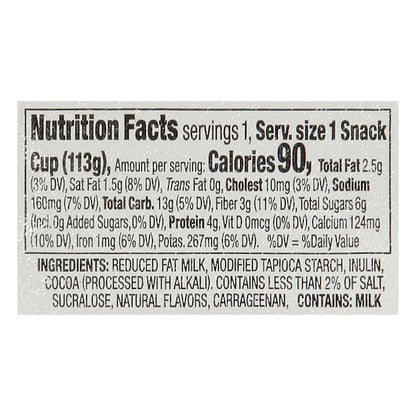 Kozy Shack Simply Well Chocolate Pudding, 48 x 4 oz Case - DOT product image 6