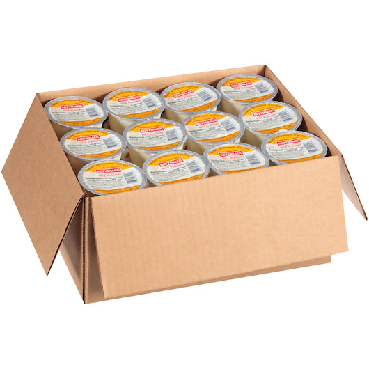 Kozy Shack Rice Pudding, 48 x 4 oz Case - GS1 open-case image