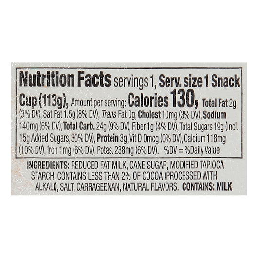 Kozy Shack Chocolate Pudding, 48 x 4 oz Case - DOT product image 6