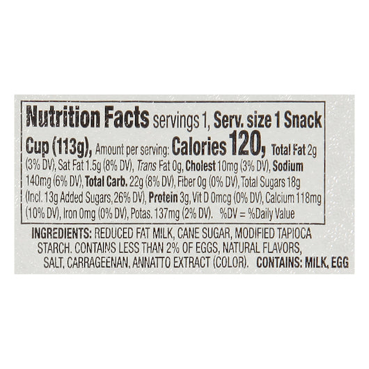 Kozy Shack Vanilla Pudding, 48 x 4 oz Case - DOT product image 6