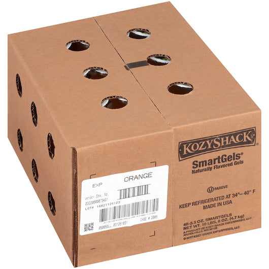 Kozy Shack Orange Smartgells, 48 x 3.5 oz Case - DOT product image 5