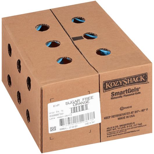 Kozy Shack Sugar Free Orange Smartgells, 48 x 3.5 oz Case - DOT product image 5