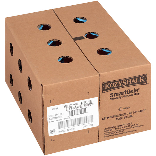 Kozy Shack Sugar Free Strawberry Smartgells, 48 x 3.5 oz Case - DOT product image 5