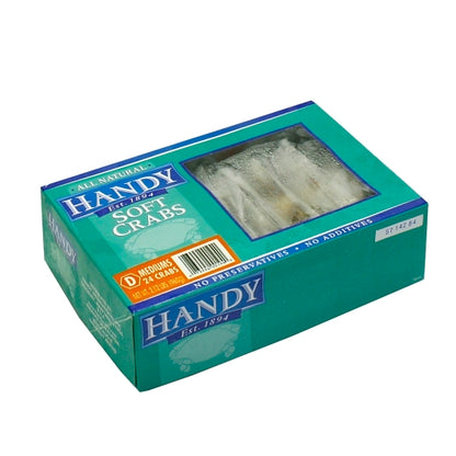 Handy Soft Shell Crabs Medium Frozen Imported, 4 x 24 each Case - Frozen Meat & Seafood