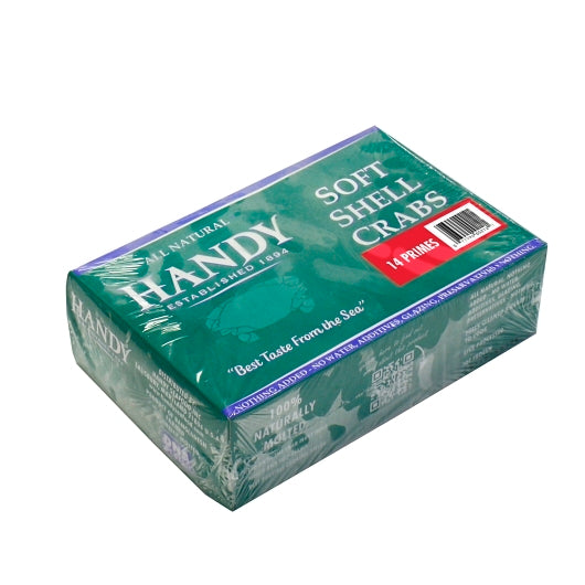 Handy Soft Shell Crabs Prime Frozen Imported, 4 x 14 ct Case - Frozen Meat & Seafood