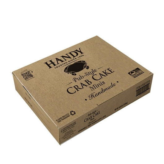 Handy Pub Style Crab Cakes 0.75 Oz, 2 x 50 each Case - DOT product image 6