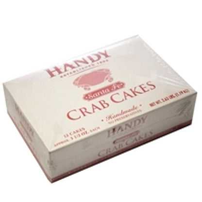 Handy Santa Fe Crab Cakes 3.5 Oz, 2 x 12 each Case - Frozen Meat & Seafood