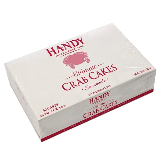 Handy Ultimate Crab Cake 1 Oz, 2 x 40 x 40 each Case - Frozen Meat & Seafood