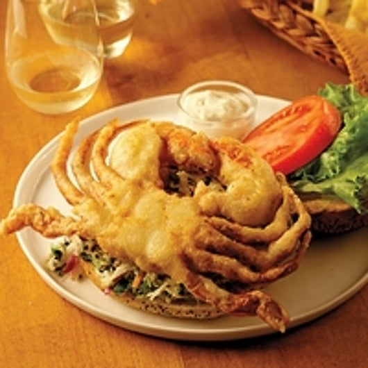 Handy Soft Shell Crabs Tempura Battered Jumbo Frozen Imported, 4 x 9 x 9 each Case - DOT product image 7
