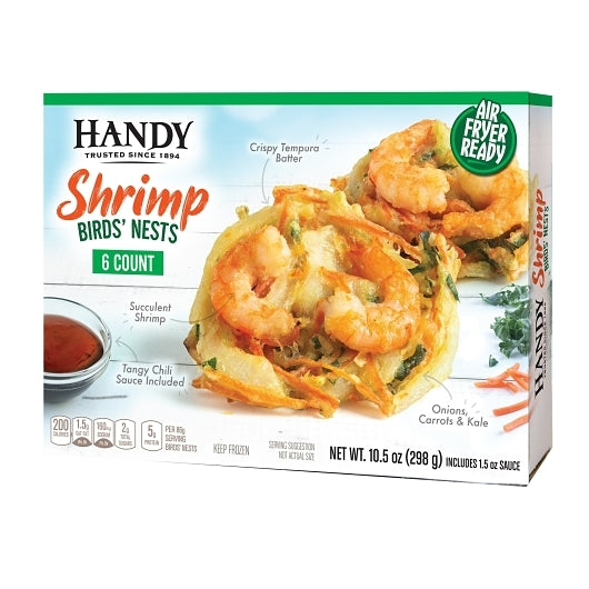 Handy Shrimp Birds Nests, 12 x 6 each Case - Frozen Meat & Seafood