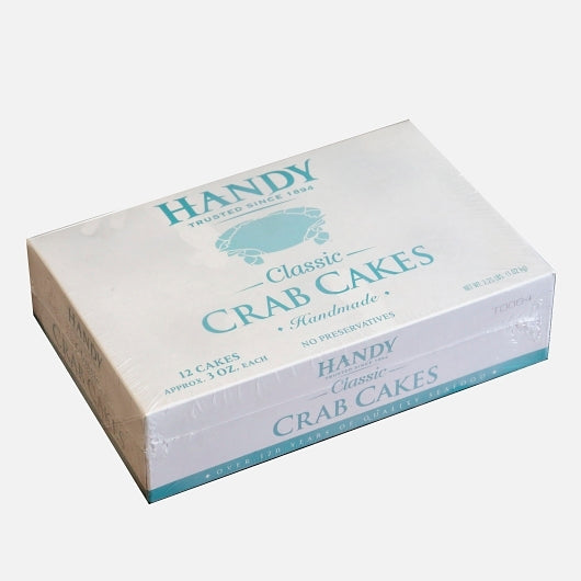 Handy Classic Crab Cakes 3 Oz, 2 x 12 each Case - Frozen Meat & Seafood