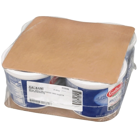 Sorrento Whole Milk Classic Whey Ricotta, 4 x 5 lb Case - DOT product image 4