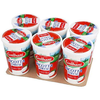 Sorrento Whole Milk Made With Whole Milk Ricotta Cheese, 6 x 48 oz Case - DOT product image 3