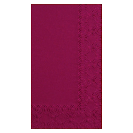 Hoffmaster 15 Inch X 17 Inch 2 Ply 1/8 Fold Paper Burgundy Dinner Napkin, 8 x 125 each Case - DOT product image 3