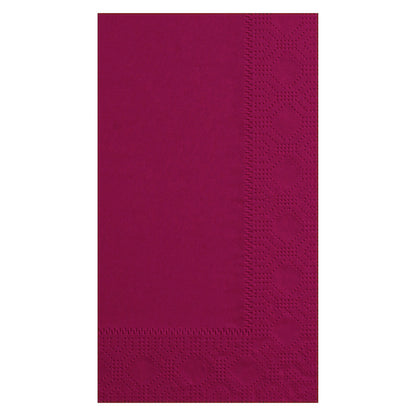 Hoffmaster 15 Inch X 17 Inch 2 Ply 1/8 Fold Paper Burgundy Dinner Napkin, 8 x 125 each Case - DOT product image 3