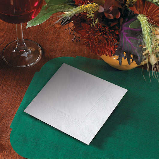 Hoffmaster 9.5 Inch X 9.5 Inch White Napkin Beverage, 12 x 250 each Case - DOT product image 3