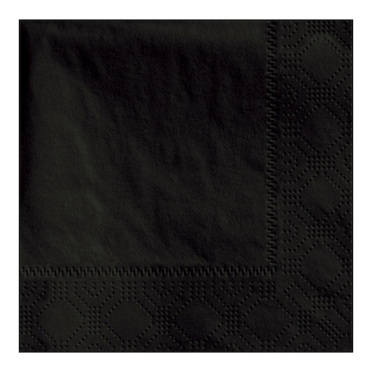 Hoffmaster 9.5 Inch X 9.5 Inch 2 Ply 1/4 Fold Regal Embossed Black Beverage Napkin, 4 x 250 each Case - DOT product image 3
