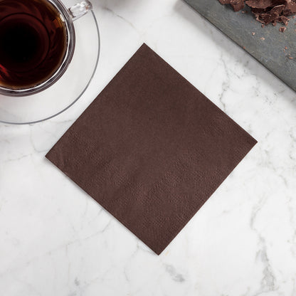 Hoffmaster 9.5 Inch X 9.5 Inch 2 Ply 1/4 Fold Chocolate Beverage Napkin, 4 x 250 each Case - DOT product image 4