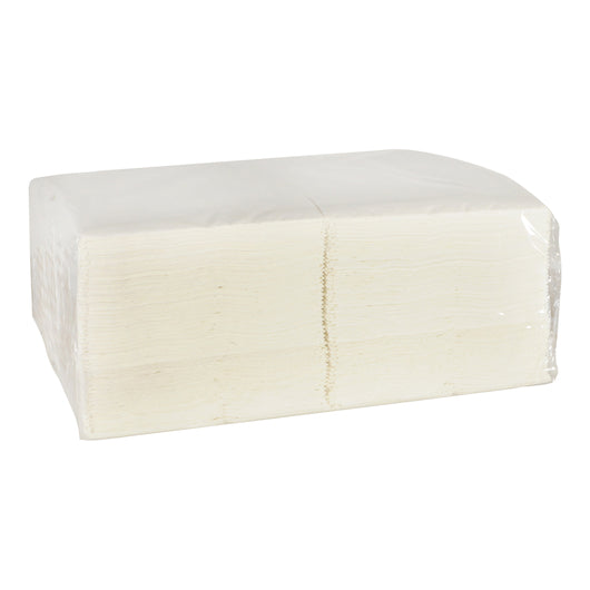 Hoffmaster 17 Inch X 17 Inch 3 Ply 1/8 Fold Regal Embossed White Paper Dinner Napkin, 20 x 100 each Case - Plates Bowls