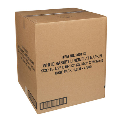 Hoffmaster LINER WHITE NO FOLD DINNER NAPKIN, 4 x 300 each Case - DOT product image 4