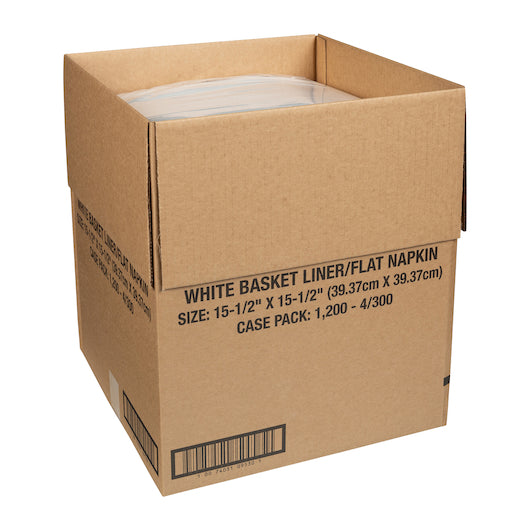 Hoffmaster LINER WHITE NO FOLD DINNER NAPKIN, 4 x 300 each Case - DOT product image 3