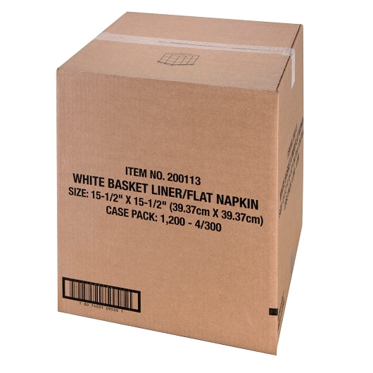 Hoffmaster LINER WHITE NO FOLD DINNER NAPKIN, 4 x 300 each Case - DOT product image 5