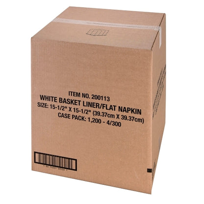 Hoffmaster LINER WHITE NO FOLD DINNER NAPKIN, 4 x 300 each Case - DOT product image 5
