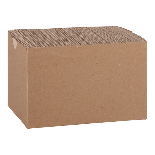 Hoffmaster Earth Wise 10 Inch X 10 Inch 2 Ply 100% Recycled Kraft Beverage Napkin, 12 x 250 each Case - Plates Bowls