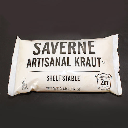 Saverne Sauerkraut Pouch, 12 x 2 lb Case - Condiments & Sauces