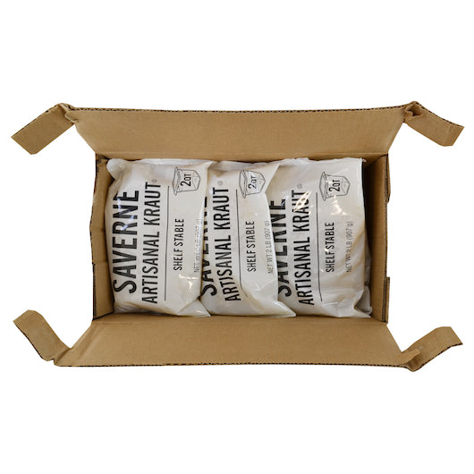 Saverne Sauerkraut Pouch, 12 x 2 lb Case - DOT product image 7