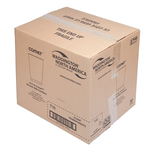 WNA Comet Tall TUMBLER 10 OZ, 20 x 25 each Case - GS1 closed shipping case image