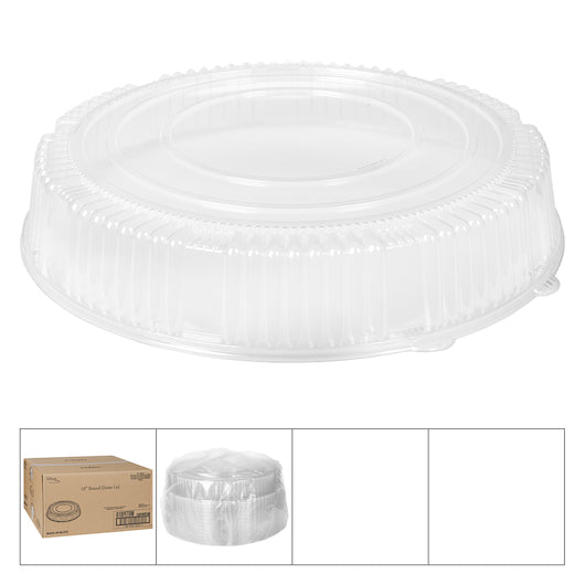 CaterLine LID 18 INCH DOME FOR BLACK PLASTIC CATER TRAY, 1 x 25 each Case - DOT product image 4