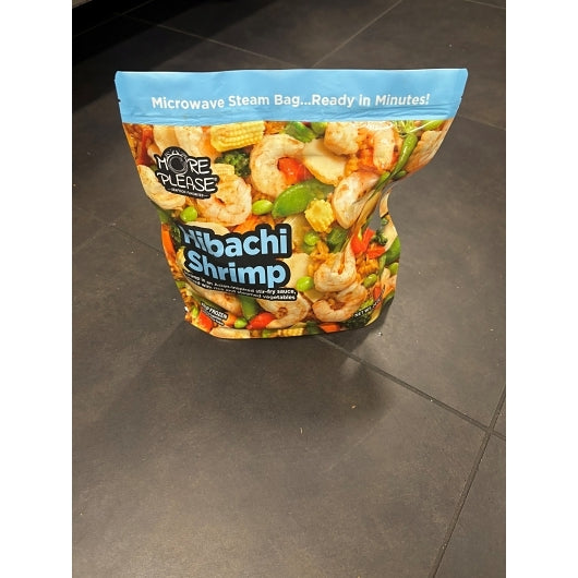 More Please Hibachi Shrimp Entree Bag, 6 x 1.5 lb Case - Frozen Meat & Seafood - image 2