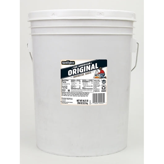 Sauce K.C. Masterpiece Gluten Free Original Pail BBQ Sauce Bulk, 1 x 5 GA Case - DOT product image 2