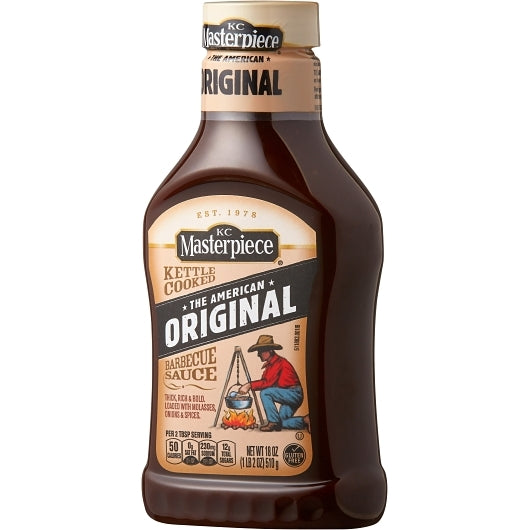 Kc Masterpiece Original Bbq Sauce Bottle, 6 x 18 oz Case - DOT product image 8