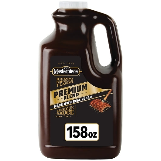 Kc Masterpiece Premium Blend Bbq Sauce Bulk, 4 x 158 oz Case - DOT product image 2