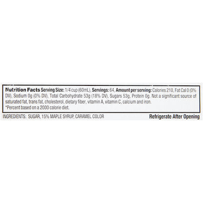 B and G 15% Premium Blend Syrup Bulk, 4 x 128 oz Case - DOT product image 8