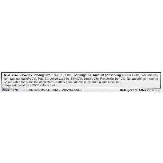 B and G 25 Percent Premium Blend Syrup, 1 Gallon -- 4 per case. - DOT product image 8
