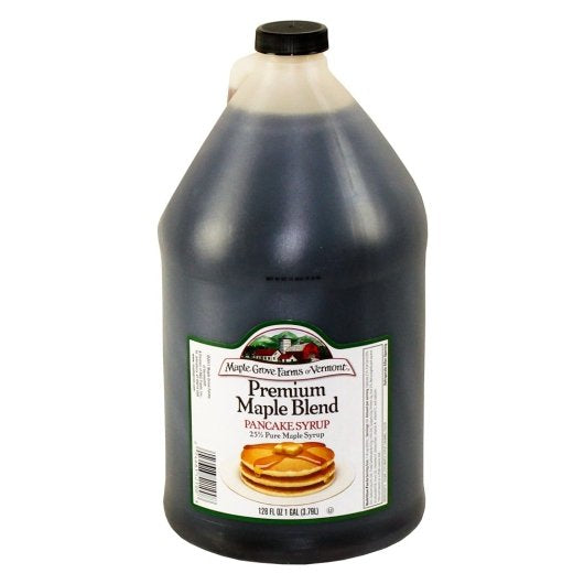 B and G 25 Percent Premium Blend Syrup, 1 Gallon -- 4 per case. - DOT product image 1